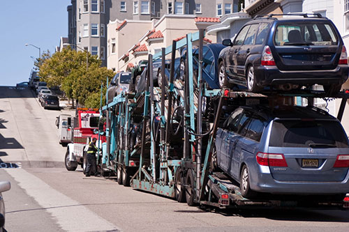 car transport van