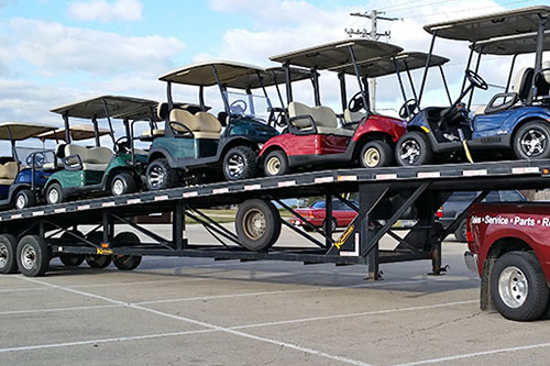 dependable golf cart shipping